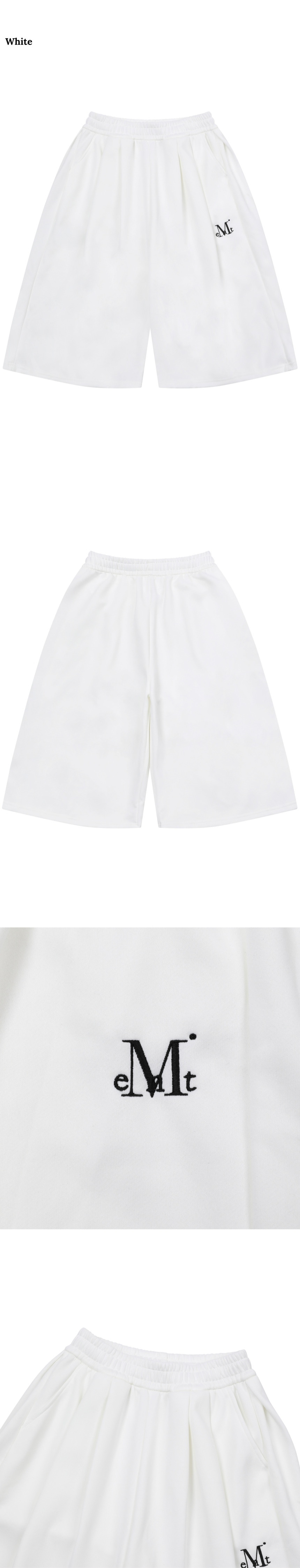MUSINSA | MUCENT Mars Side Pintuck Bermuda Half Pants Unisex