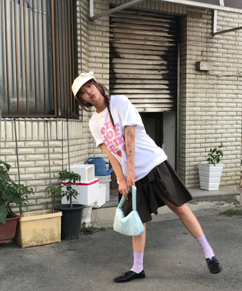 [UNISEX] Berry END OF TIME T-shirt _3color thumbnail 5