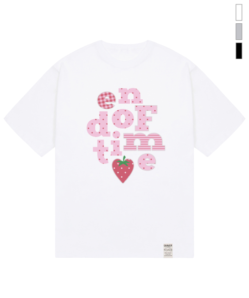 [UNISEX] Berry END OF TIME T-shirt _3color thumbnail 8