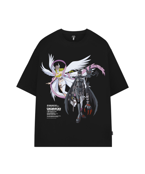 Оверсайз футболка Angewomon&LadyDevimon - 3COLOR