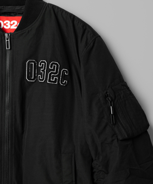 (U) Бомбер NIGHTHAWKS BOMBER SEOUL JACKET BLACK