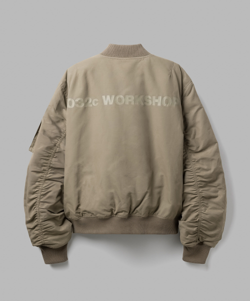 (U) Бомбер WORKSHOP BOMBER JACKET SEPIA GREY