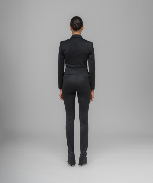 (W) Приталенный пиджак TRAPEZE TOO TIGHT SUIT JACKET BLACK
