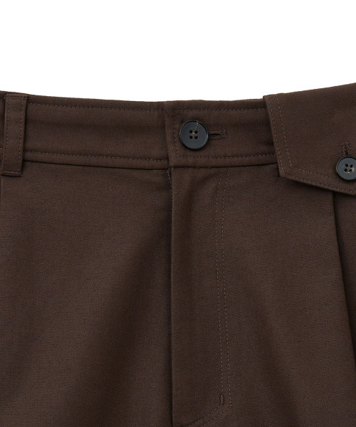 Плотные широкие шорты бермуды чинос (Brown)