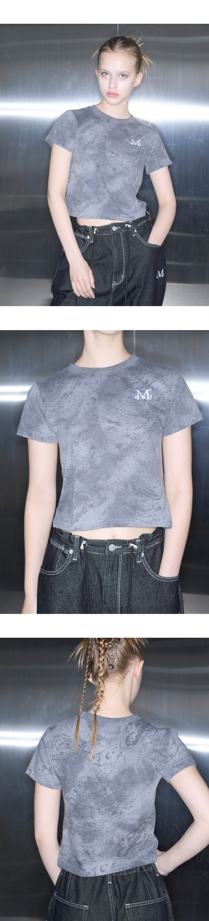 ◆MUCENT◆ Ami Sand Drift Short Sleeve Tee Unisex 2 Colors P MUSINSA | MUCENT Army Sand Drift Short Sleeve Tee Unisex (2