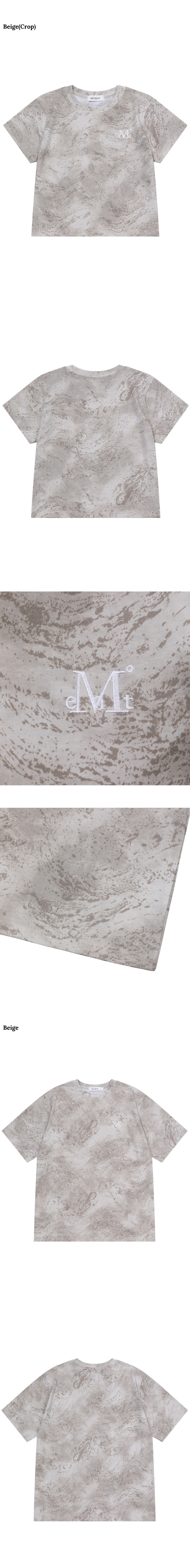 ◆MUCENT◆ Ami Sand Drift Short Sleeve Tee Unisex 2 Colors P MUSINSA | MUCENT Army Sand Drift Short Sleeve Tee Unisex (2