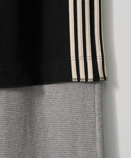 Binding Layered Sweatpants (BLACK)