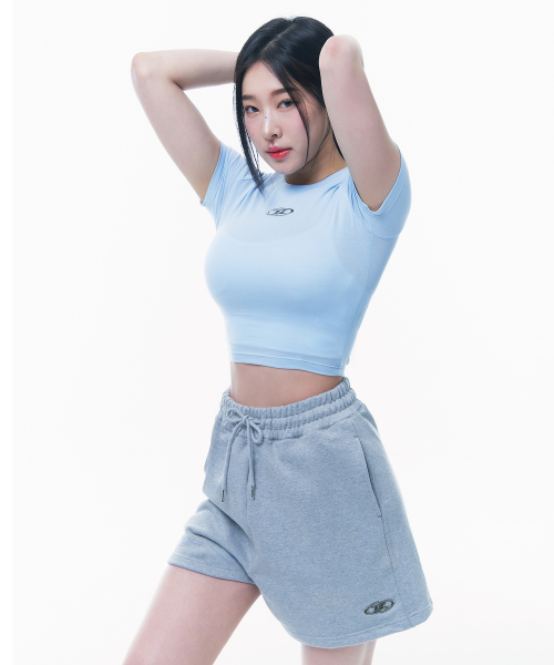SILVER B MODAL CROP T-SHIRTS [4COL]