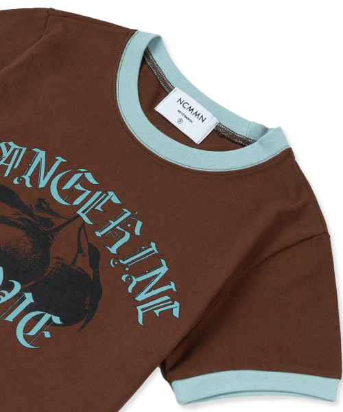 TANGERINE RINGER TEE BR