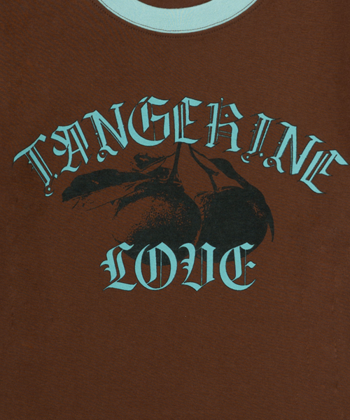 TANGERINE RINGER TEE BR