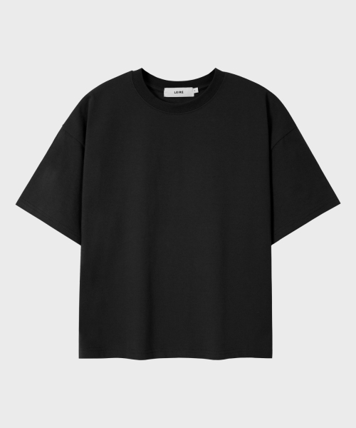 Essential Crop T-Shirt [Black] thumbnail 8