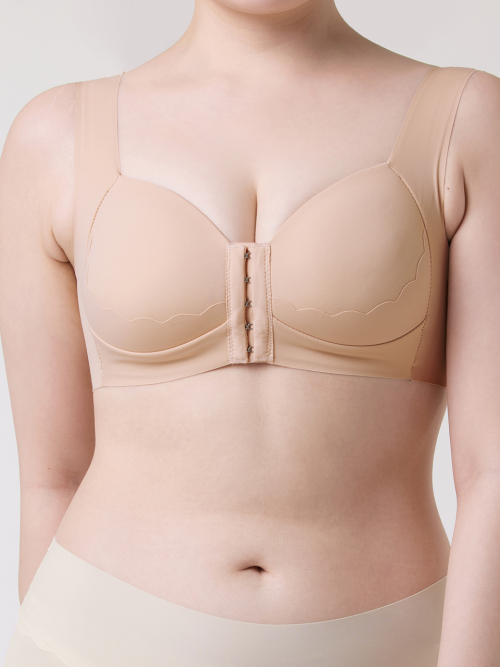 Бюстгальтер Teener на передней застежке, push-up, plus size