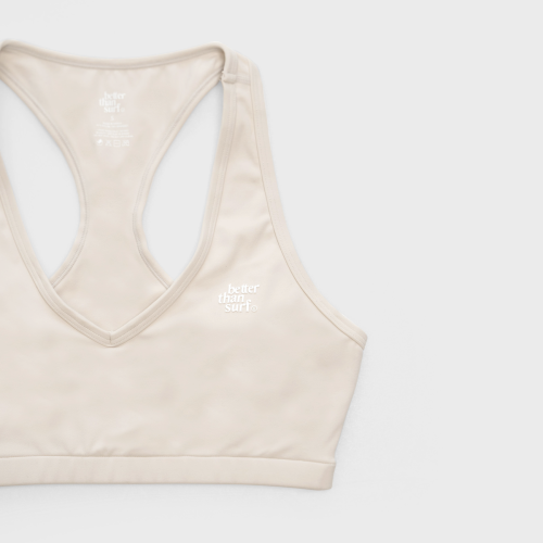 ACTIVE BRA TOP — Sand