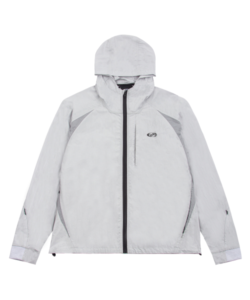DIVISION WIND JACKET-[LIGHT GRAY]