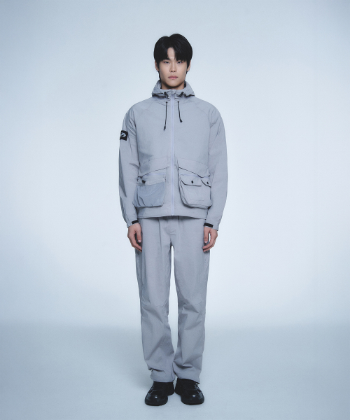 CHANGED POCKET JACKET-[GRAY]