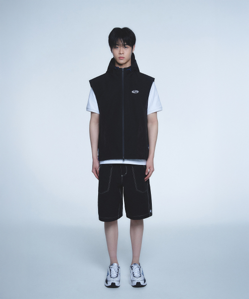 DIVISION WIND VEST-[BLACK]