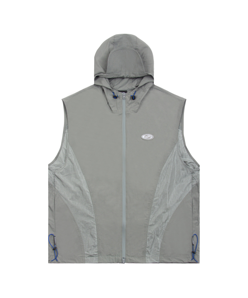 DIVISION WIND VEST-[GRAY]