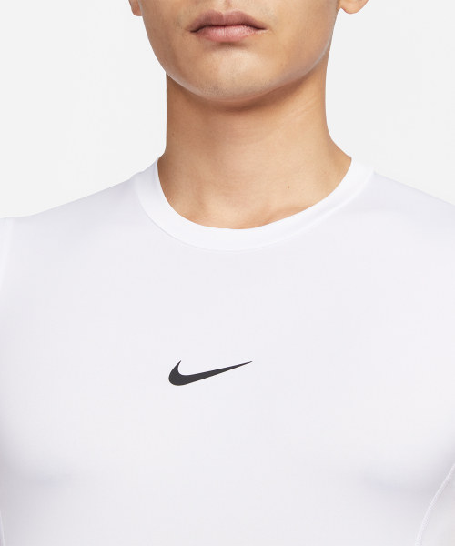 Майка NIKE Pro Dri-FIT Tight White:Black / FB7915-100