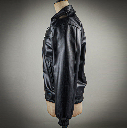 DV.LOT 715 Blouson Calfskin 1mm -чёрный