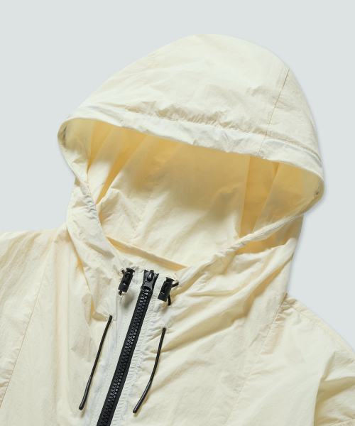 Disclose Windbreaker (Cream)