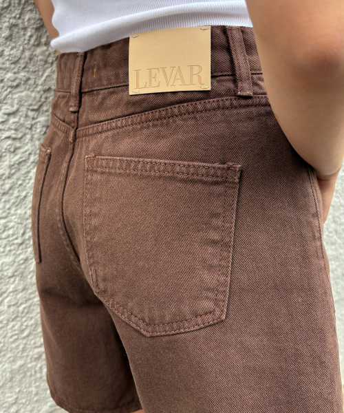 Classic Staple Denim шорты - Cocoa Brown