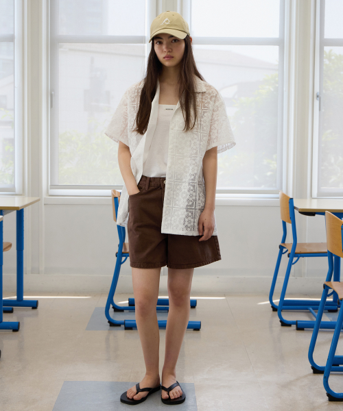 Classic Staple Denim шорты - Cocoa Brown