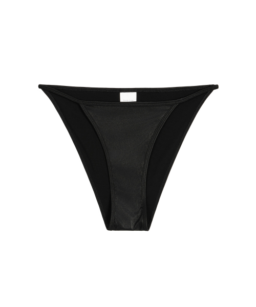 Pureline Logo Bikini Bottom - чёрный