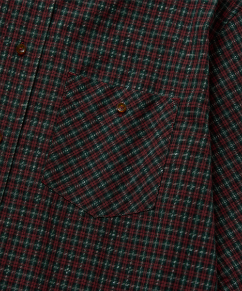 Two-Tone Check рубашкаs (Red)