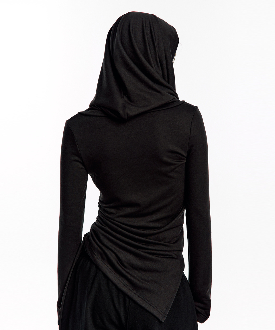 【Kashiko】Cowl Hood Long Sleeve Charcoal MIKAJAYMESECOM126_1600x.jpg?v=