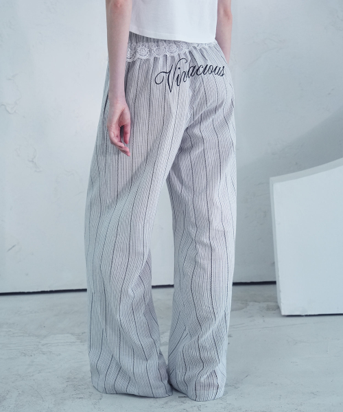 Boheme Striped Pants NAVY