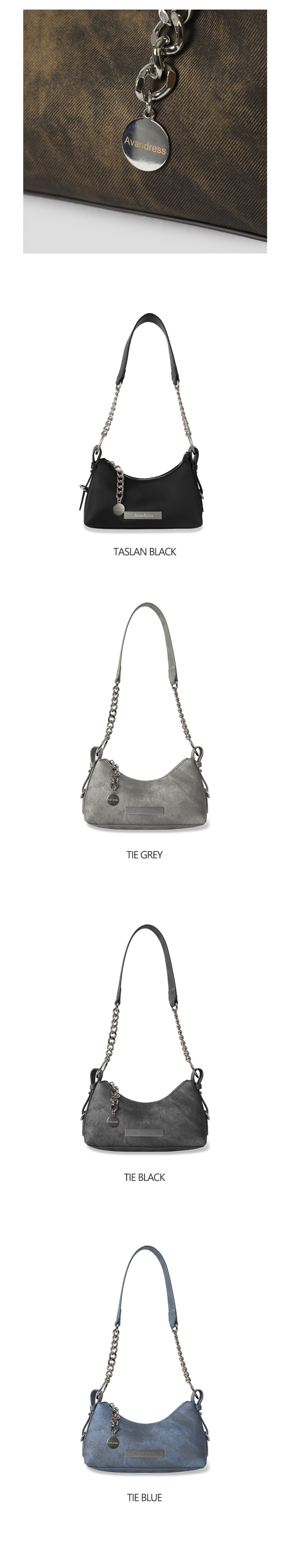 어반드레스(AVANDRESS) Barbara Chain Shoulder Bag - 5COL