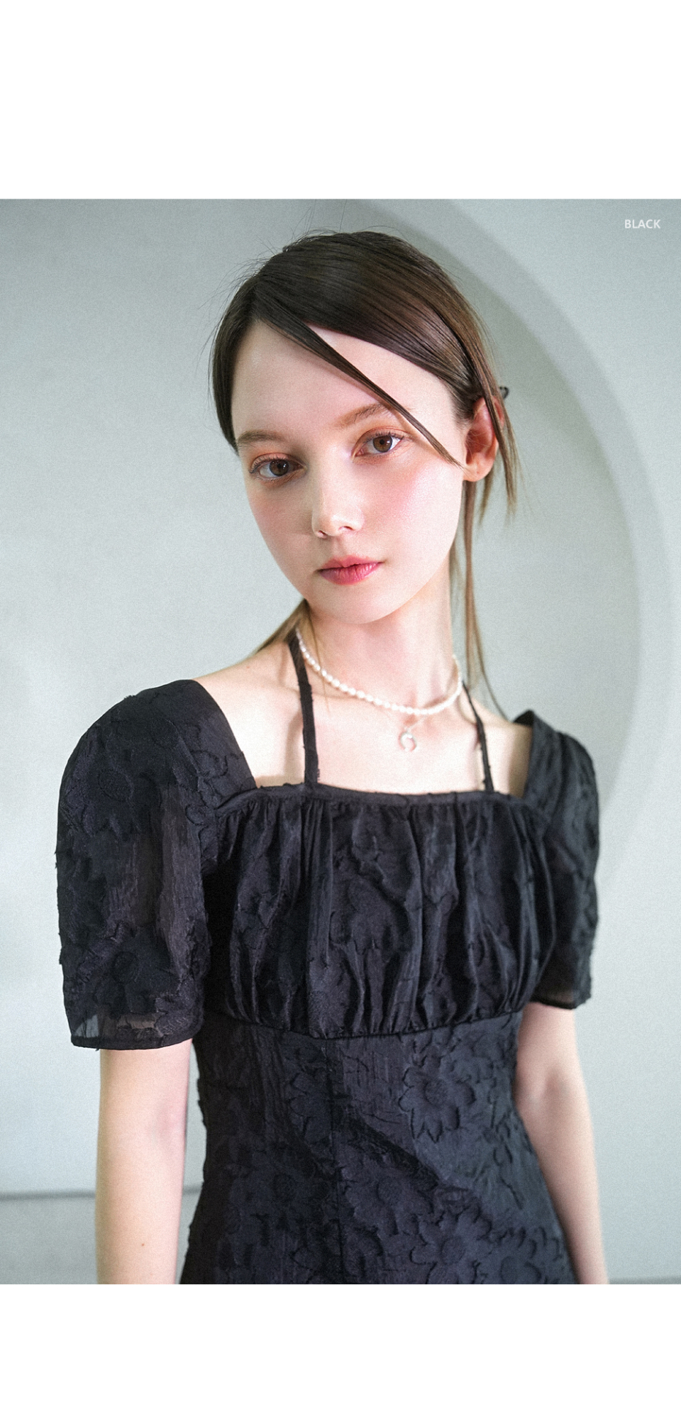 MUSINSA | VIVACIOUS Flower Mini Onepiece CREAM
