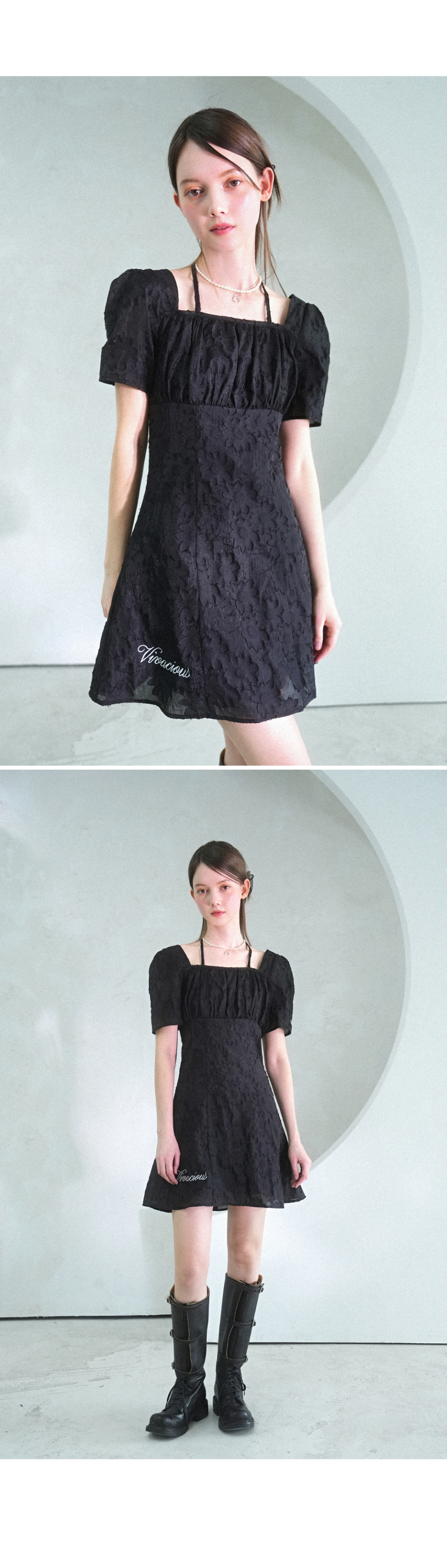 ★MANGOMANYPLEASE★ SOPIA SHIRRING ONE PIECE_CREAM MUSINSA | VIVACIOUS Flower Mini Onepiece CREAM