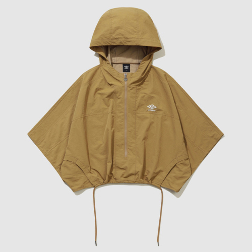 Женский худи-анорак Sunshower Solid Brown (UQ322CWT71)