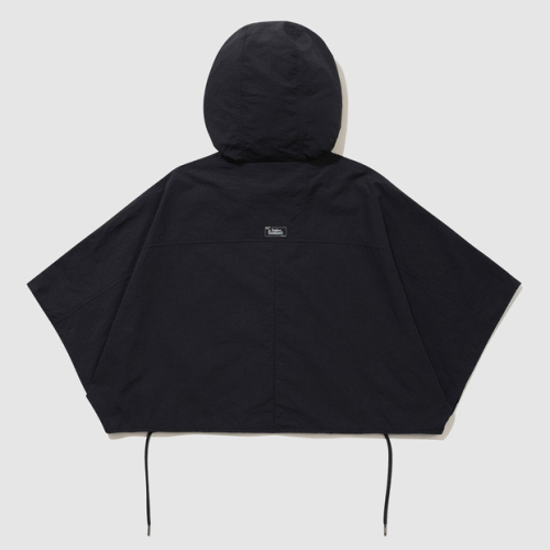 Женский анорак с капюшоном Sunshower Solid BLACK (UQ322CWT71)