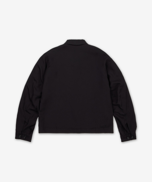 Куртка-блузон из вискозы с молнией Black UC1E42032BLACK