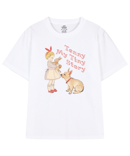 Футболка My Teeny Tiny Story с коротким рукавом (3color)