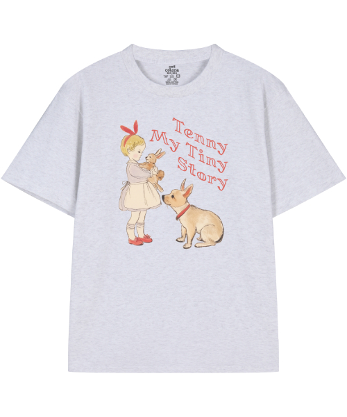 Футболка My Teeny Tiny Story с коротким рукавом (3color)