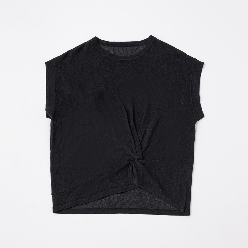LS_Twist knit top_2color