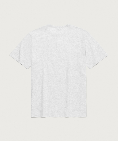 Свободная футболка с большим лого Light Grey