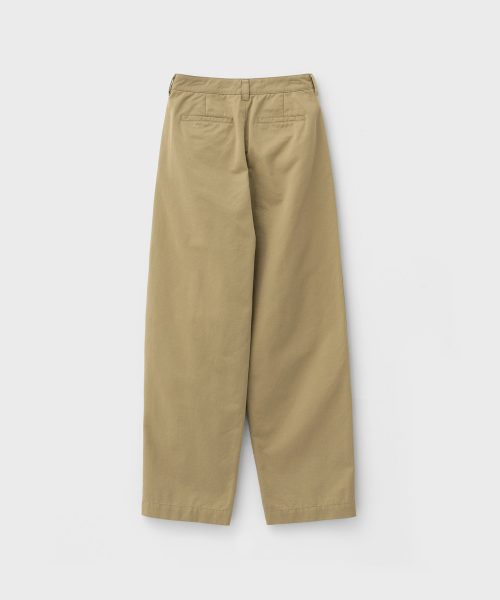 w. Brooklyn Wide Pants (Beige)