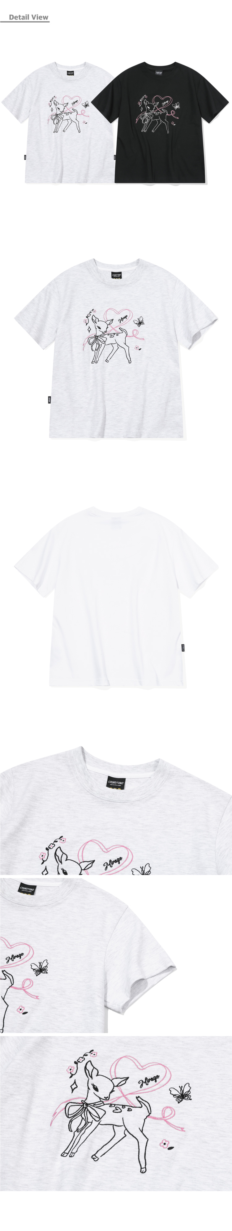 【CPGN STUDIO】25SS★ Dear Bloom Crop Short Sleeve Tee MUSINSA | CPGN STUDIO Dear Bloom Crop Short Sleeve T-Shirt