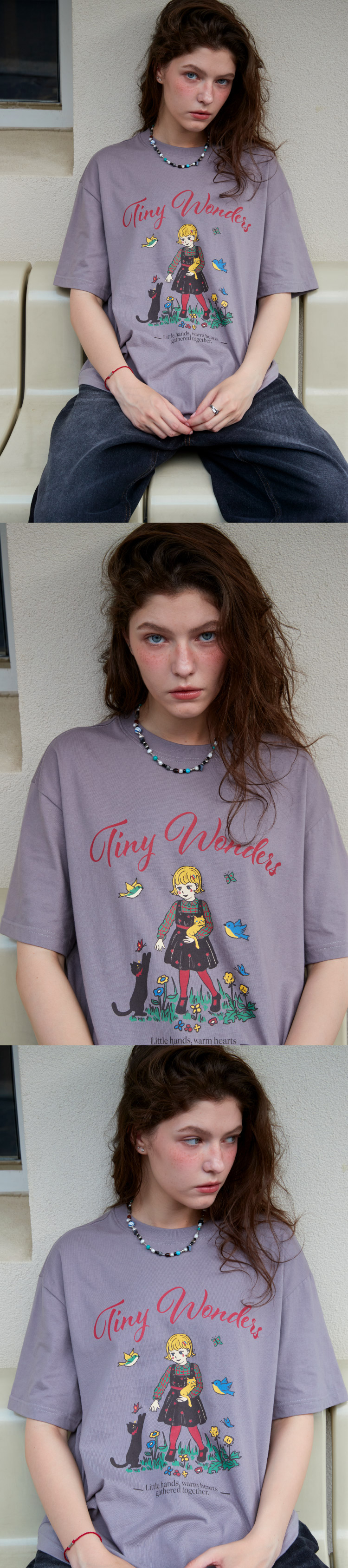 【CPGN STUDIO】25SS★ Wonders Short Sleeve Tee MUSINSA | CPGN STUDIO Wonders short sleeve t-shirt gray