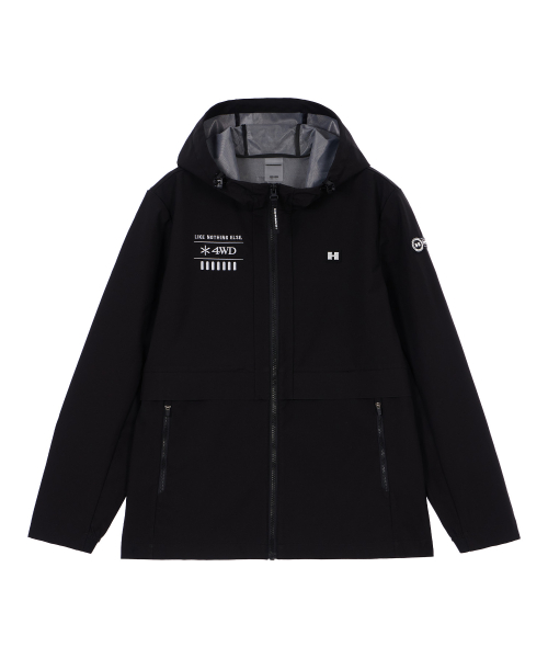 Женская куртка 3Layer с капюшоном Black