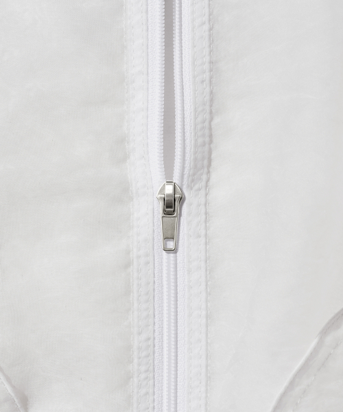Shadow Organza Bomber Jacket J35 Cloud Veil
