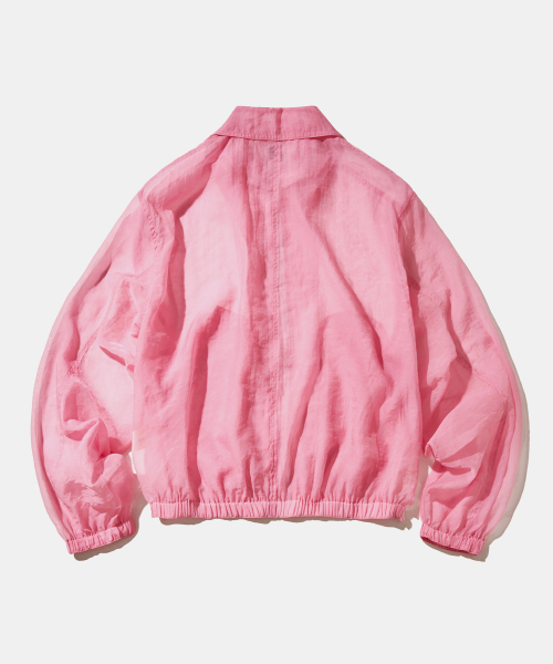Shadow Organza Bomber Jacket J35 Rosé Shadow