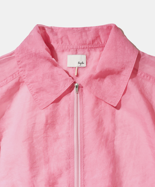Shadow Organza Bomber Jacket J35 Rosé Shadow