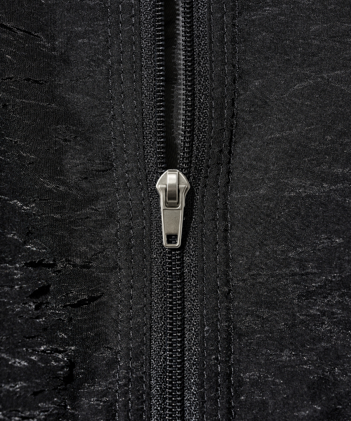 Shadow Organza Bomber Jacket J35 Black