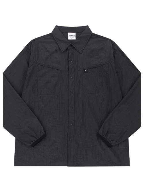Легкая рубашка рипстоп Sun Guard (Black)