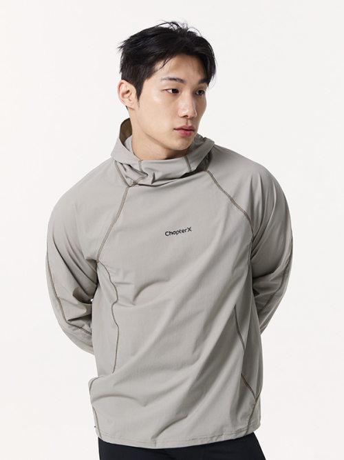 Быстросохнущее худи Active Runners (Beige)